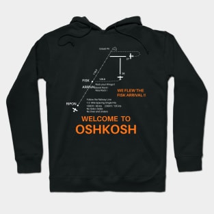 Fisk arrival. Welcome to Oshkosh Hoodie